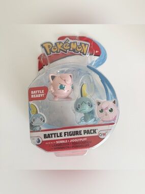 NEW pokemon battle figure pack sobble and jiggly puff - box damaged